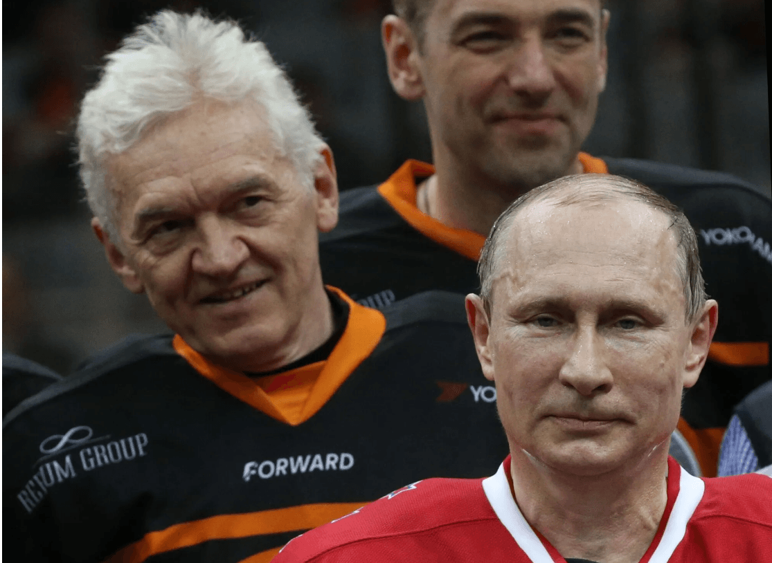 Геннадий Тимченко и Владимир Путин