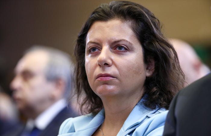 Симоньян призвала к объединению русских и украинцев. Ранее она обещала «победить Украину за два дня»