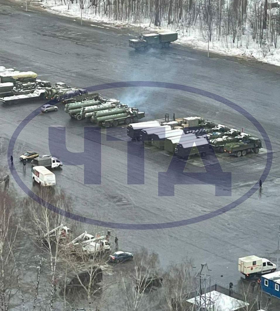 ЗРК С-400 на опытных полях Тимирязевской академии